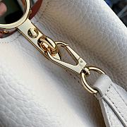 Louis Vuitton Capucines Bag in White 27x18x9cm - 6