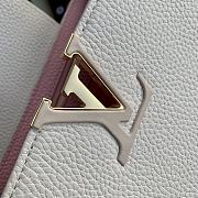 Louis Vuitton Capucines Bag in White 27x18x9cm - 2