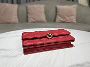 Dior Scarlet Red Cannage Lambskin Bag 21x11.5x4.5cm - 2