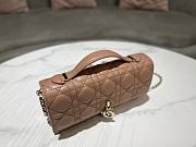 Dior Scarlet Beige Cannage Lambskin Bag 21x11.5x4.5cm - 3