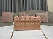 Dior Scarlet Beige Cannage Lambskin Bag 21x11.5x4.5cm - 4