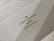  Louis Vuitton Empreinte Monogram Giant Double Zip Pochette Cream Bois De Rose - 3