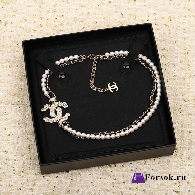 Chanel Double C Diamond Choker - 1