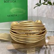 Bottega Veneta Double Knot Bag in Gold 22x6.5x15.5cm - 5