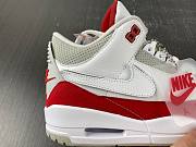 Air Jordan 3 Tinker “University Red”  - 4