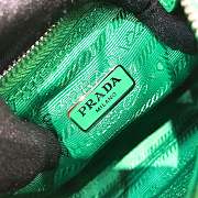 Prada Ruched Hobo Bag in Green 22x17x6cm - 4