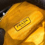 Prada Ruched Hobo Bag in Yellow 22x17x6cm - 5
