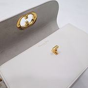 Dior 30 Montaigne Avenue Bag in White 22.5x12.5x6.5cm - 5