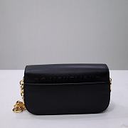 Dior 30 Montaigne Avenue Bag in Black 22.5x12.5x6.5cm - 3