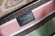 Dior Lady D-Lite In Lights Embroidery Bag Multicolor 24x20x11cm - 3