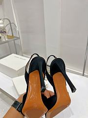Amina&Muaddi Crystal Slingback in Black - 3