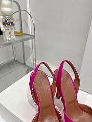 Amina&Muaddi Crystal Slingback in Pink - 3