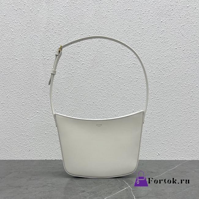 Celine Retro Bag in White 18.5x15.5x2cm - 1
