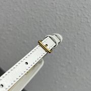Celine Retro Bag in White 18.5x15.5x2cm - 4