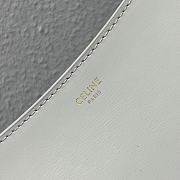 Celine Retro Bag in White 18.5x15.5x2cm - 3