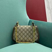 Gucci Blondie Shoulder Bag Beige 724645 21.5x13.5x7cm - 5