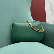 Gucci Blondie Shoulder Bag Green 699268 27×3.5×17cm - 5