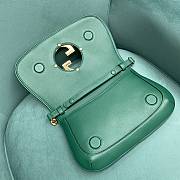 Gucci Blondie Shoulder Bag Green 699268 27×3.5×17cm - 4