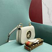 Gucci Blondie Shoulder Bag White 698643 21x5x12cm - 4