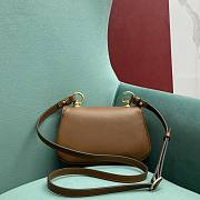 Gucci Blondie Shoulder Bag Brown 698643 21x5x12cm - 5