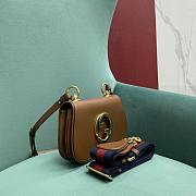Gucci Blondie Shoulder Bag Brown 698643 21x5x12cm - 4