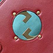Gucci Blondie Shoulder Bag Burgundy 698643 21x5x12cm - 3