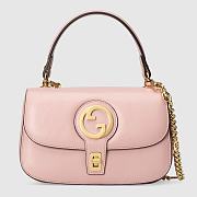 Gucci Blondie Shoulder Bag Pink 735101 23x15x11cm - 1