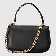 Gucci Blondie Shoulder Bag Black 735101 23x15x11cm - 4