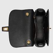 Gucci Blondie Shoulder Bag Black 735101 23x15x11cm - 3