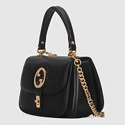 Gucci Blondie Shoulder Bag Black 735101 23x15x11cm - 2