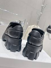 Prada Soft Padded Nappa Leather Loafers Black - 5