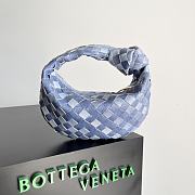Fortok Bottega Veneta Mini Jodie Denim 651876 23x15x5cm - 1