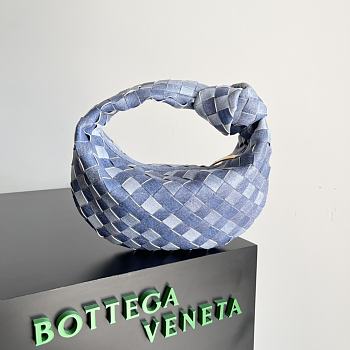 Fortok Bottega Veneta Mini Jodie Denim 651876 23x15x5cm