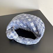 Fortok Bottega Veneta Mini Jodie Denim 651876 23x15x5cm - 2
