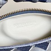 Fortok Bottega Veneta Mini Jodie Denim 651876 23x15x5cm - 5
