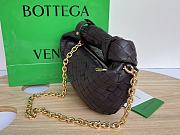 Fortok Bottega VenetaBrown Mini Jodie Chain Detail Tote Bag 23x28x8cm - 6