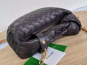 Fortok Bottega VenetaBrown Mini Jodie Chain Detail Tote Bag 23x28x8cm - 4