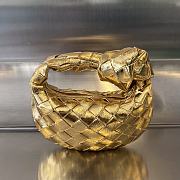 Fortok Bottega Veneta Candy Jodie Bag in Gold 16x17x6.5cm  - 1