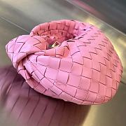 Fortok Bottega Veneta Mini Jodie Bag in Pink 651876 23x28x8cm - 4