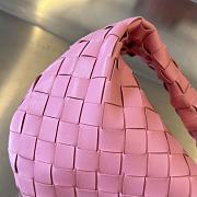 Fortok Bottega Veneta Mini Jodie Bag in Pink 651876 23x28x8cm - 6