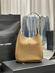 Fortok Saint Laurent Le 5A7 Hobo Bag in Brown 23×22×8.5cm - 4