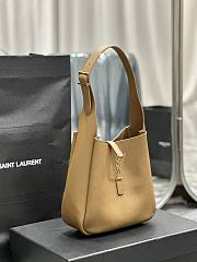 Fortok Saint Laurent Le 5A7 Hobo Bag in Brown 23×22×8.5cm - 5