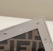 Fortok Fendi First Bag Blue 80018m 26×9.5×18cm  - 5