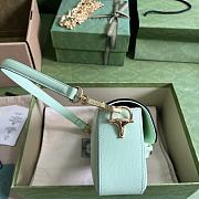 Fortok Gucci Horsebit 1955 Shoulder Bag in Green 24x13x5cm - 2