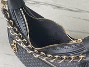 Fortok Louis Vuitton Loop Monogram Calfskin Bag in Black M22591 23x13x6cm - 2