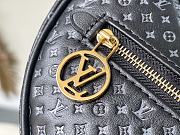 Fortok Louis Vuitton Loop Monogram Calfskin Bag in Black M22591 23x13x6cm - 5