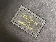 Fortok Louis Vuitton Loop Monogram Calfskin Bag in Black M22591 23x13x6cm - 6