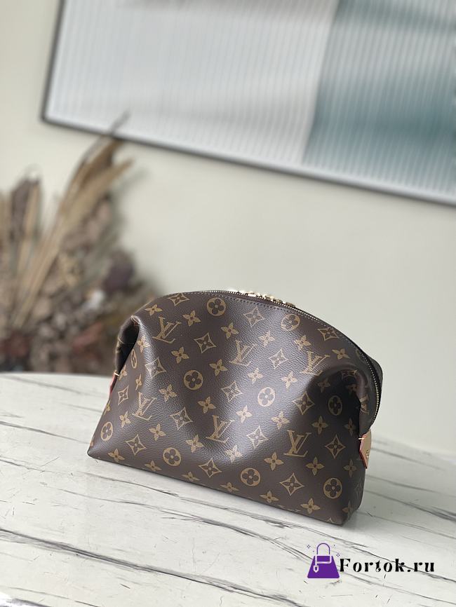 Fortok Louis Vuitton Cosmetic Bag M46458 27x18x9cm - 1