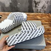 Fortok Balenciaga Slippers No.1 in White - 3
