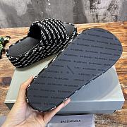 Fortok Balenciaga Slippers No.1 in Black - 4